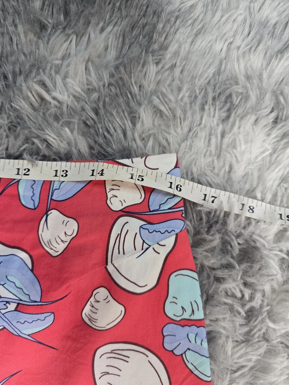Vineyard Vines Red Lobster And Clam Print Mini Skirt, Size 6